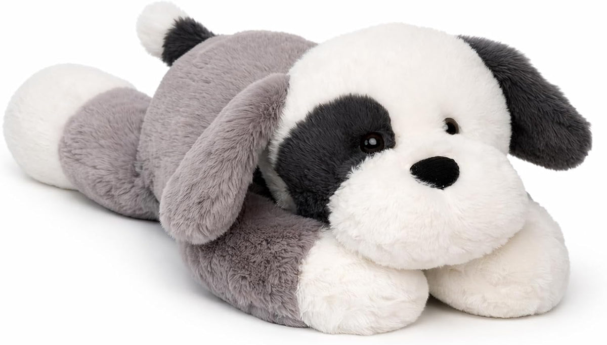 Juguete de peluche con peso para perro gris (20 pulgadas, 4