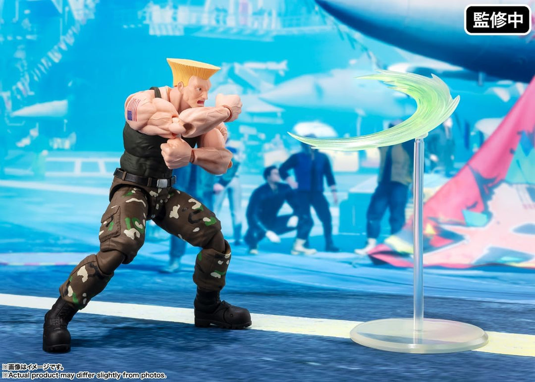 TAMASHII NATIONS - Street Fighter - Guile -Outfit 2-, Figura de acc...
