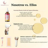 Aceite de Cyperus Rotundus Natural Caramela Beauty - 60ml de Aceite...