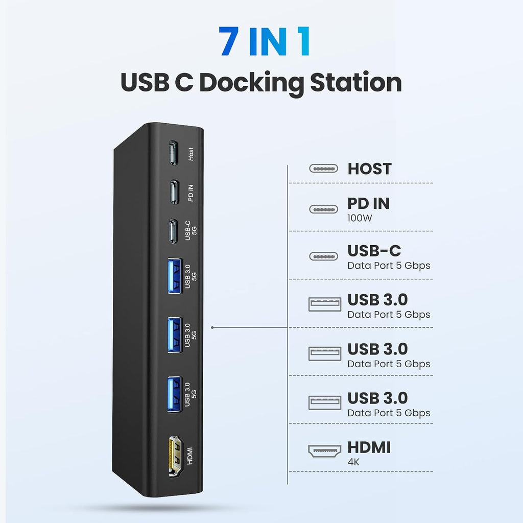 tounee, LD01, hub USB de 3 puertos