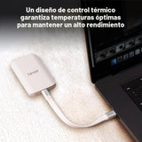 Lexar SSD externo magnético ES5 de 2 TB, hasta 2000 MB\/s, compatib...