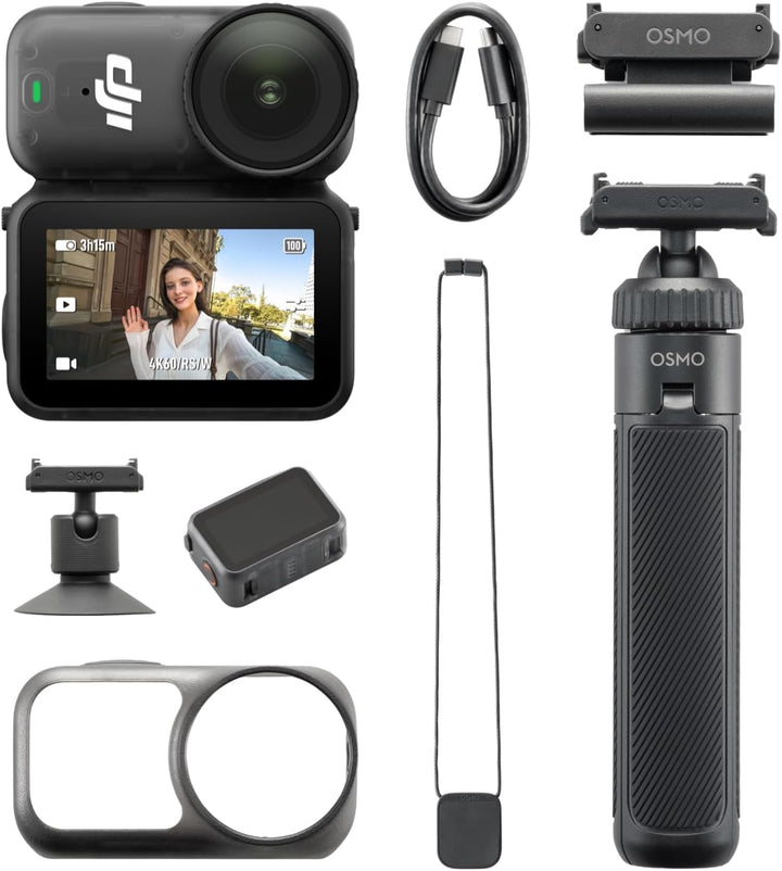 DJI Osmo Nano On-the-Go Combo (128 GB) - Pequeña cámara de vlogging...