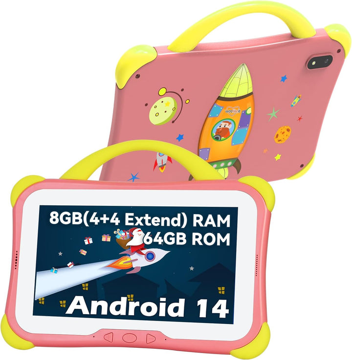 weelikeit Tableta infantil de 7 pulgadas para niños de 3 a 10, 8 GB...