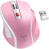 HOTWEEMS D-09 - Ratón inalámbrico para laptop, ergonómico Plus, mou...