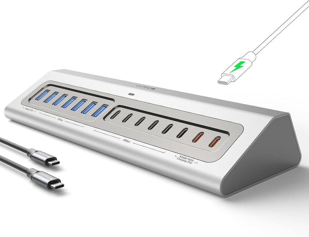Gitfos, hub USB 3.2, alimentado