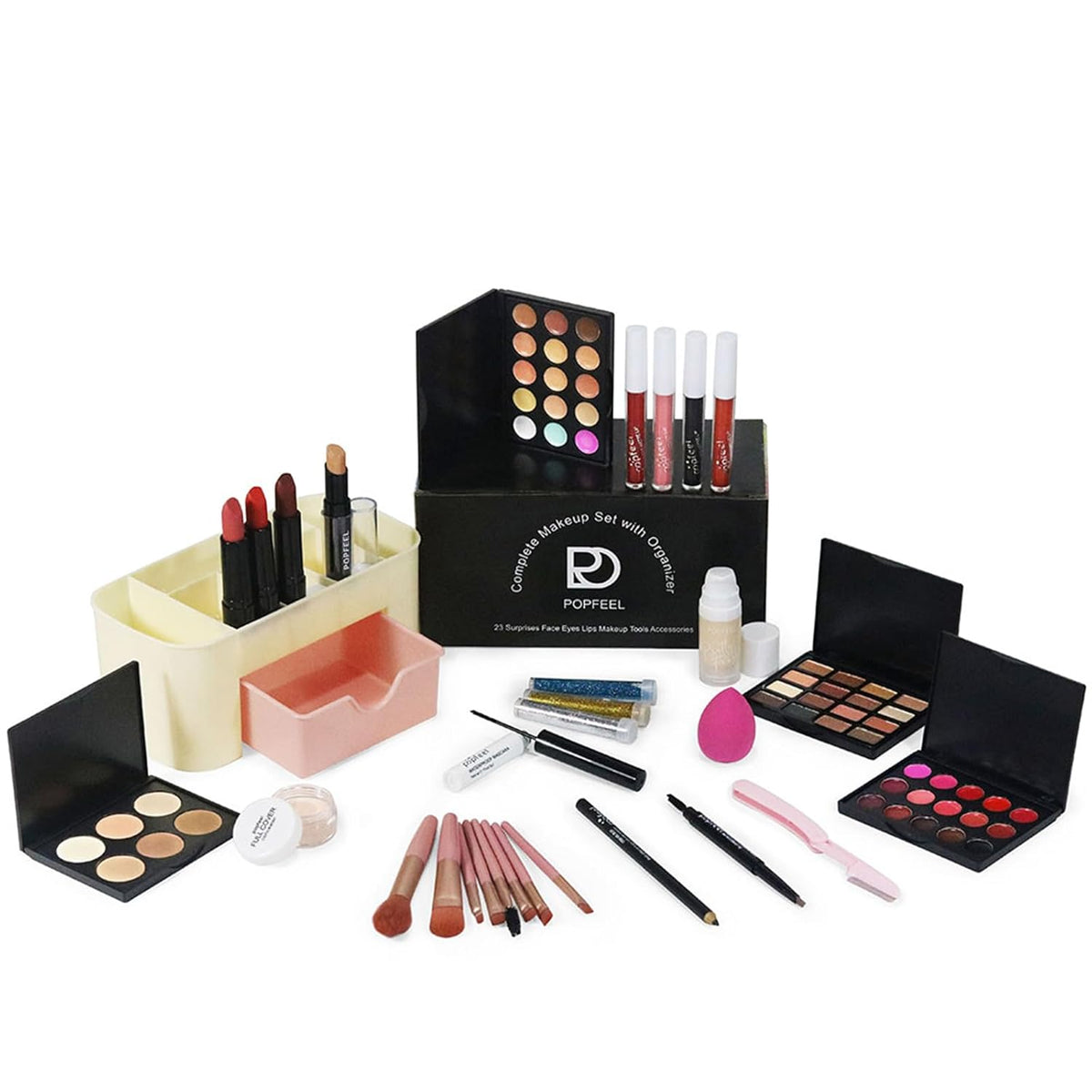 JasCherry Kit completo de maquillaje para mujer, juego de regalo de...