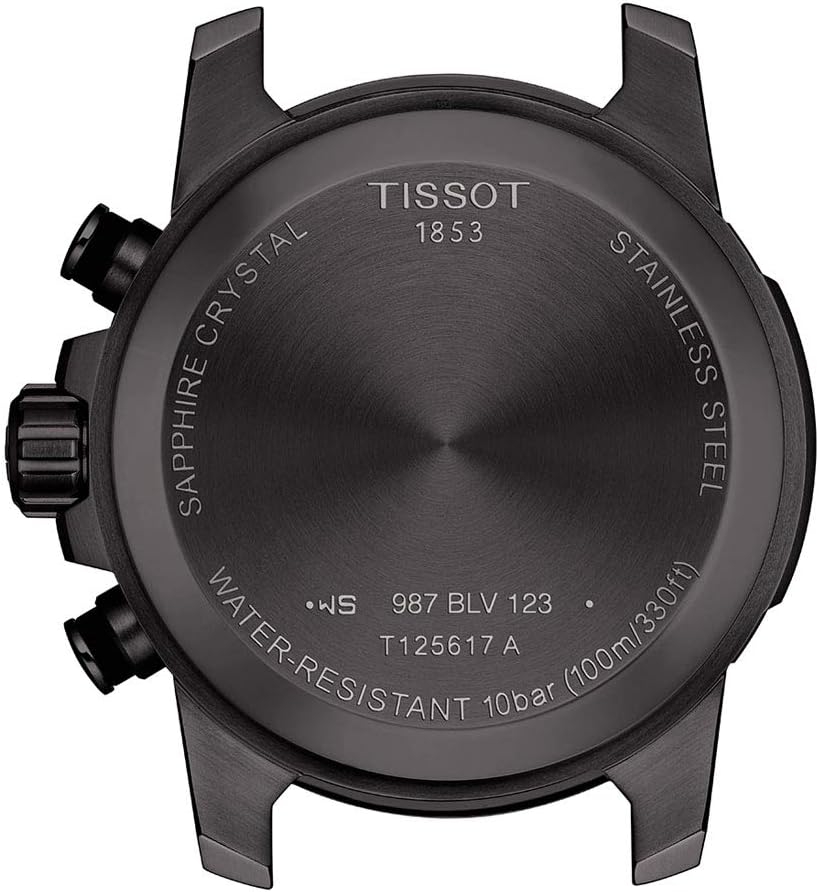 Tissot Reloj casual Supersport Chrono de acero inoxidable para hombre