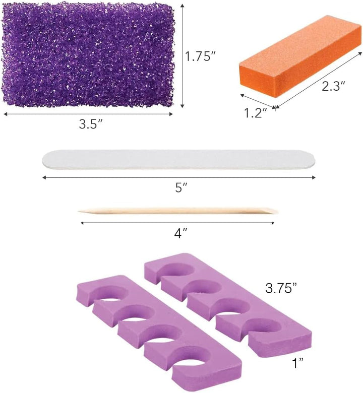 ForPro - Kit de 5 piezas de Pedi, 100 unidades, paquete individualm...