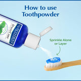 Eco-Dent DailyCare - Polvo de dientes de bicarbonato de sodio, ment...