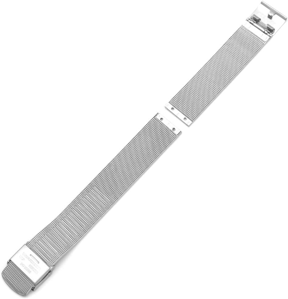 Reemplazo de correa de reloj de acero inoxidable de atornillado de 0.709 in para Skagen