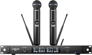 Phenyx Pro UHF Sistema de Micrófono Inalámbrico Inteligente, Micróf...