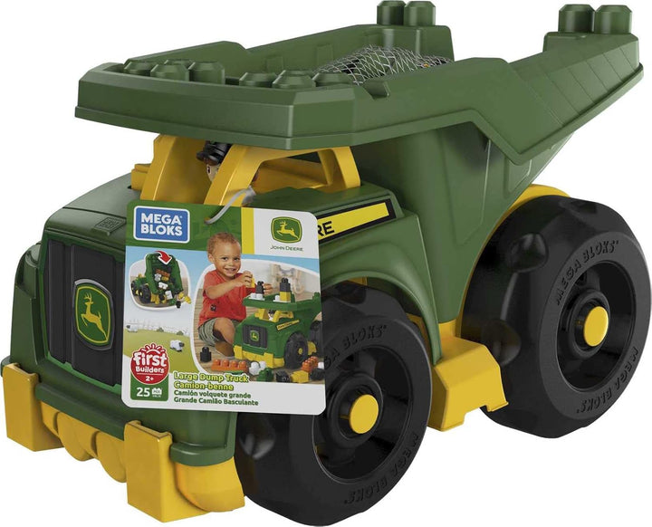 MegaBloks John Deere Dump camión verde