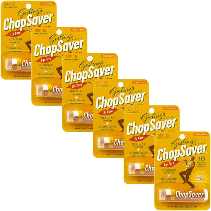 Goslings Original ChopSaver SPF 15 - Cuidado de labios, bálsamo lab...