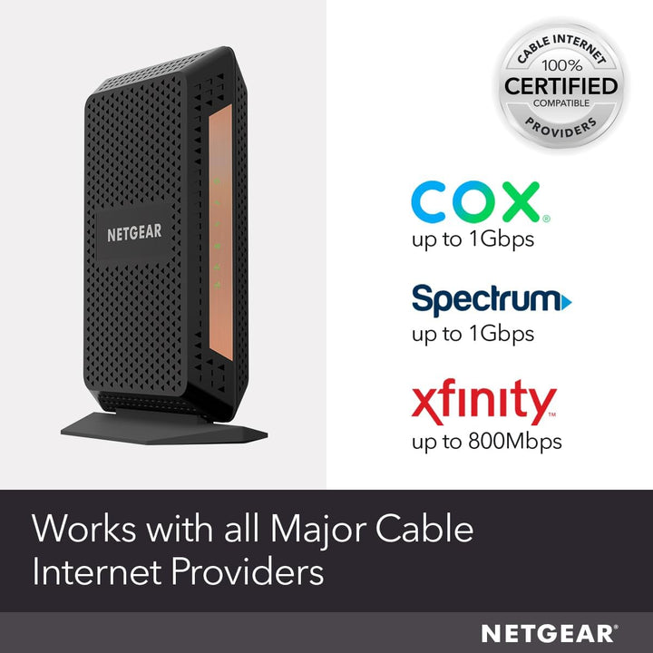 NETGEAR Nighthawk - Cable módem multi-concierto