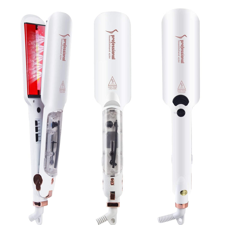 DORISILK Alisadores de Vapor 2.0 Mejorados para el Cabello, Plancha...