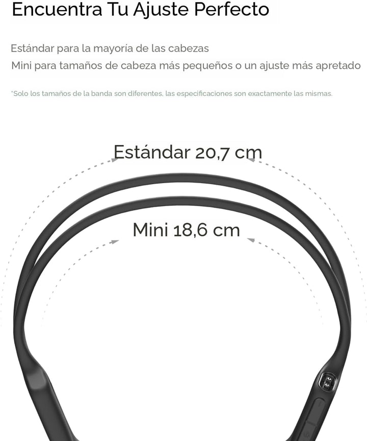 SHOKZ OpenRun Pro Mini - Auriculares de Conducción Ósea, Auriculare...