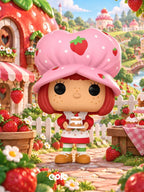 Epic Collectibles Pop Animation - Figura de vinilo de Pastel de Fresa