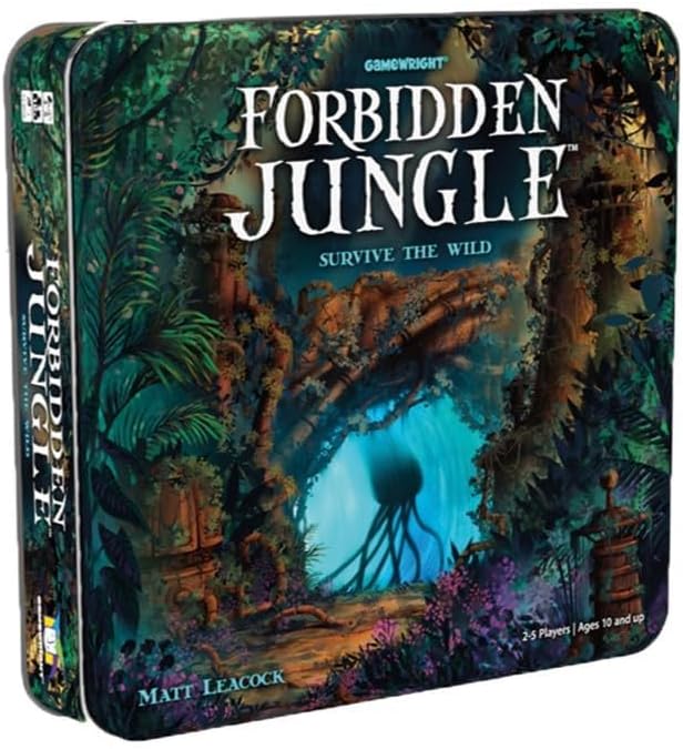 Gamewright - Forbidden Jungle - Juego de mesa cooperativo