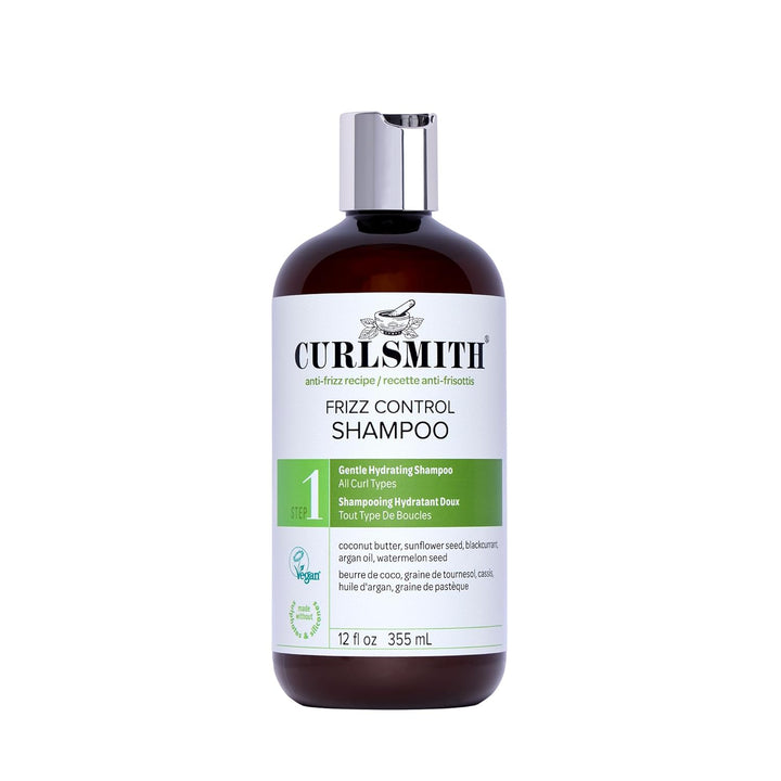 CURLSMITH Frizz Control Shampoo - Frizz-Fighting Shampoo for Curls,...
