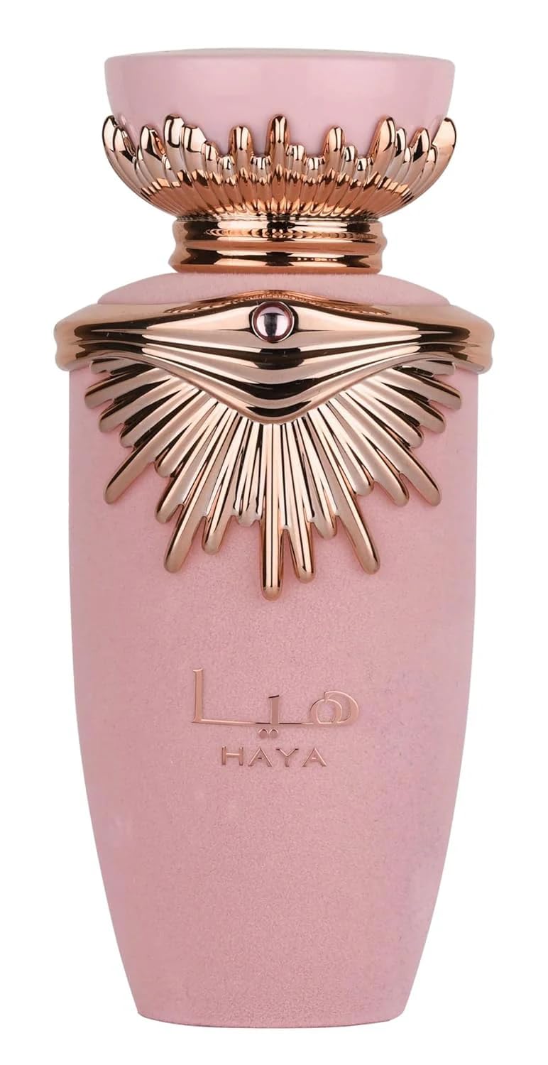 Lattafa Haya Eau de Parfum Spray para mujer, 3.4 onzas