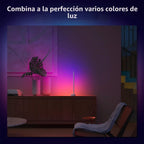 Lámpara Philips Hue Signe - Lámpara de mesa inteligente, 1 unidad, color blanco