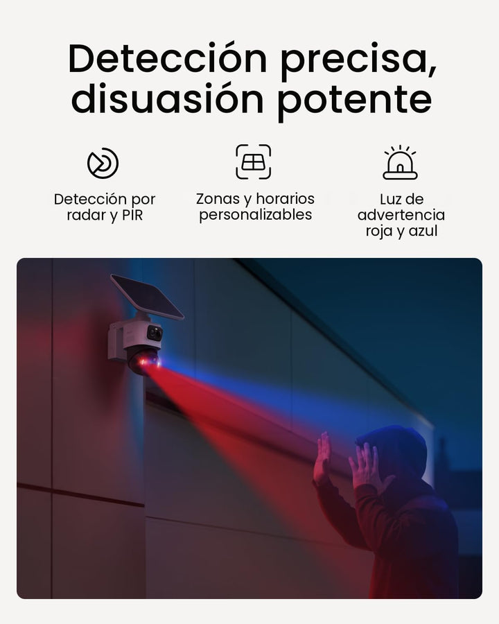 eufy Security eufyCam S4 kit de 2 cámaras, cámara de seguridad sola...