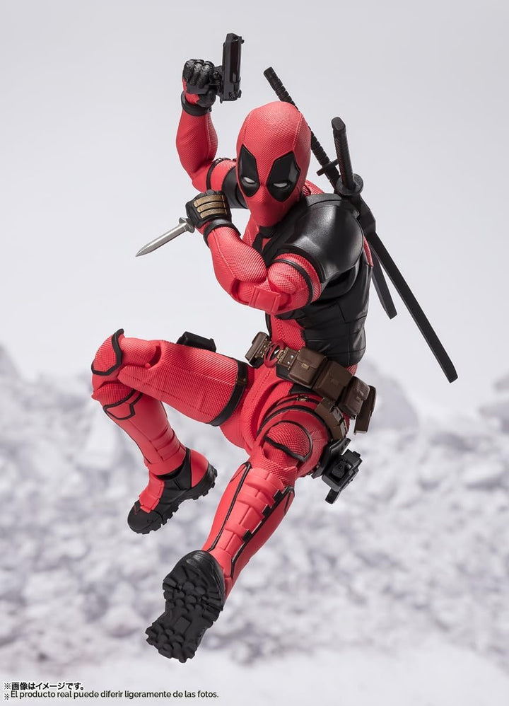 TAMASHII NATIONS - Deadpool &amp; Wolverine - Deadpool, Figura de a...
