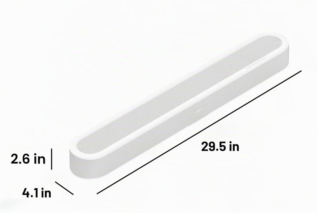 Sonos Barra de sonido Beam Ultra con Dolby Atmos y Multiroom Audio, color