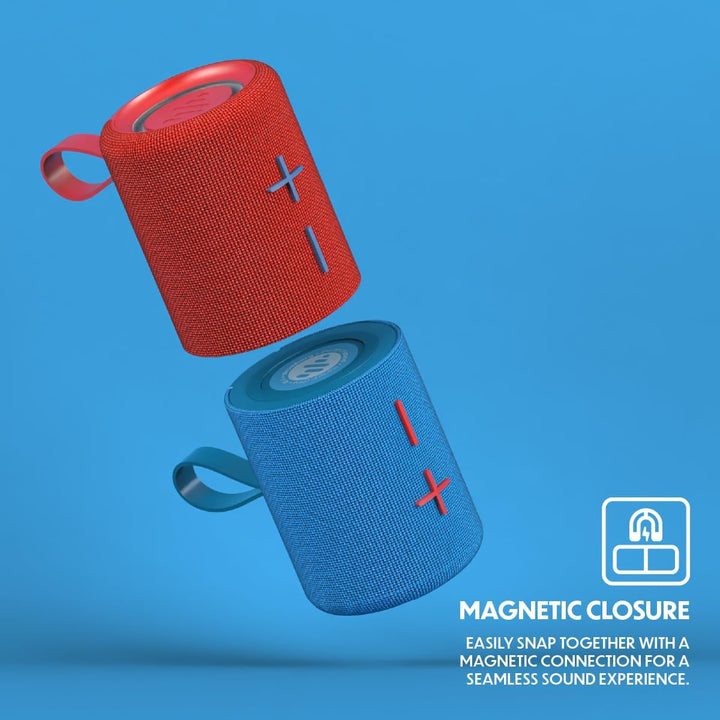 Stromberg - Mini altavoz Bluetooth portátil 2 en 1, potencia de 10...