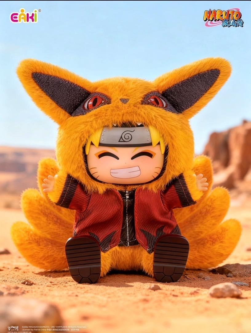ABYSTYLE Naruto Shippuden Miniso Cute Beasts Eaki Blind Box - Peluc...