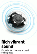 Amazon Echo Dot: parlante Alexa con sonido vibrante, ideal para dor...