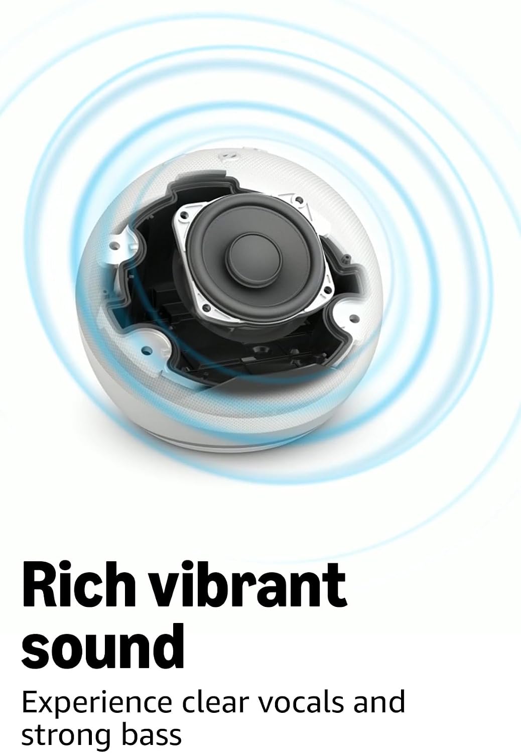 Amazon Echo Dot: parlante Alexa con sonido vibrante, ideal para dor...