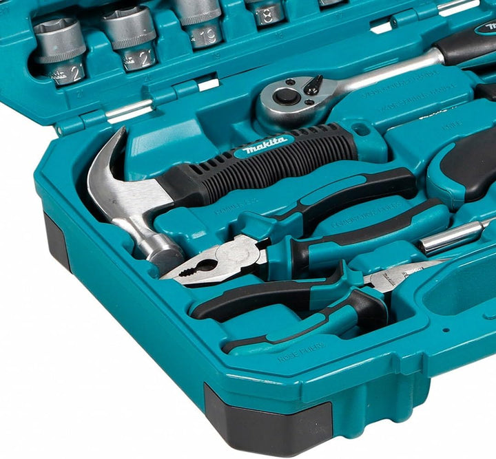Makita E-10899 Juego de herramientas manuales de 76 piezas