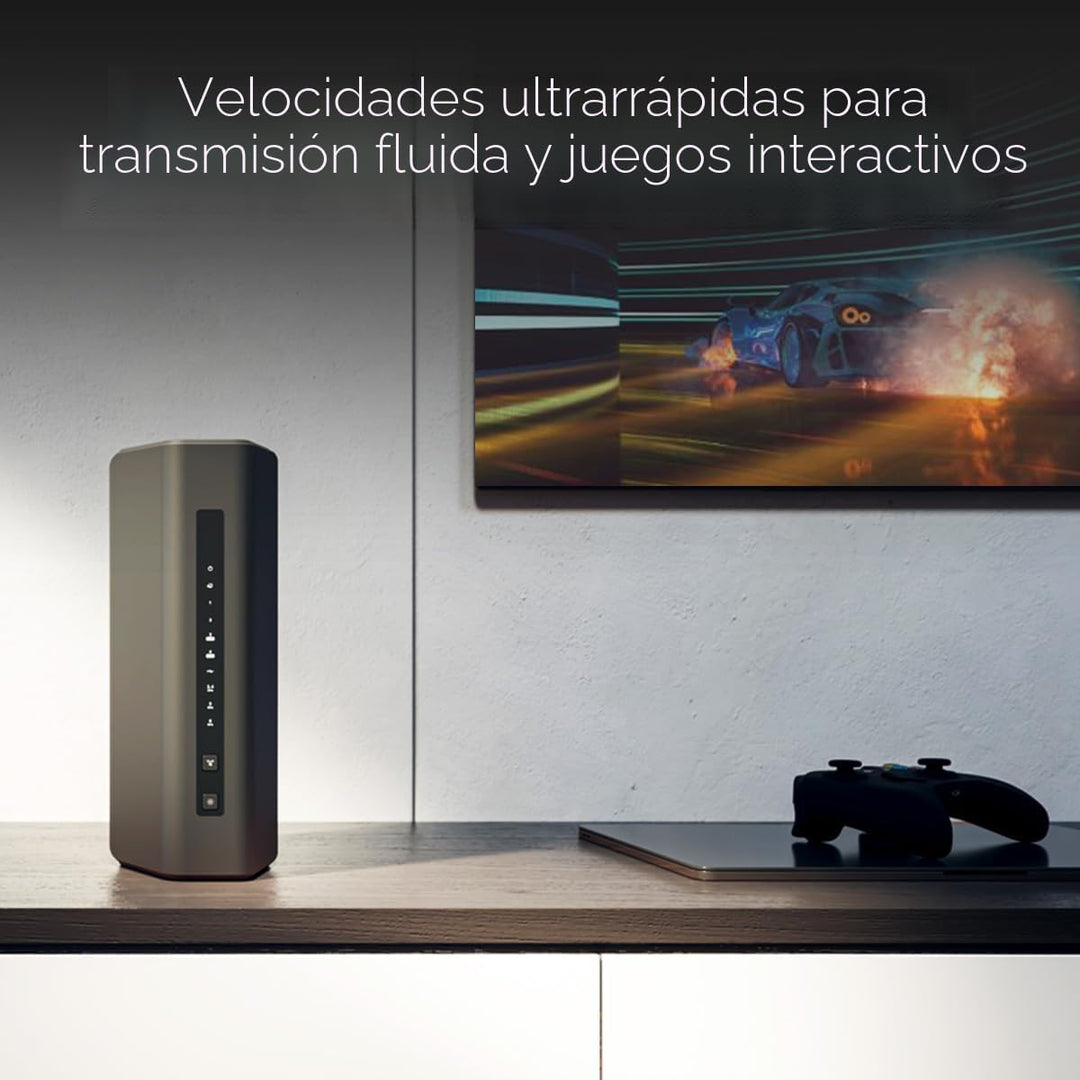 NETGEAR Router WiFi 7 de tres bandas Nighthawk (RS280S): solo enrut...