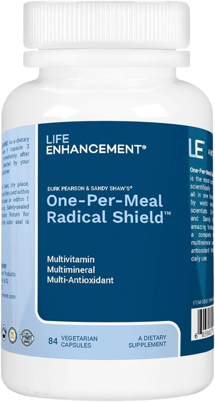 Life Enhancement Escudo radical uno por comida, suplemento multiant...
