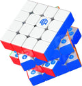GAN 460 M V2 4x4 Cubo Magnético de Velocidad para Speedcubers, Recubrimiento UV