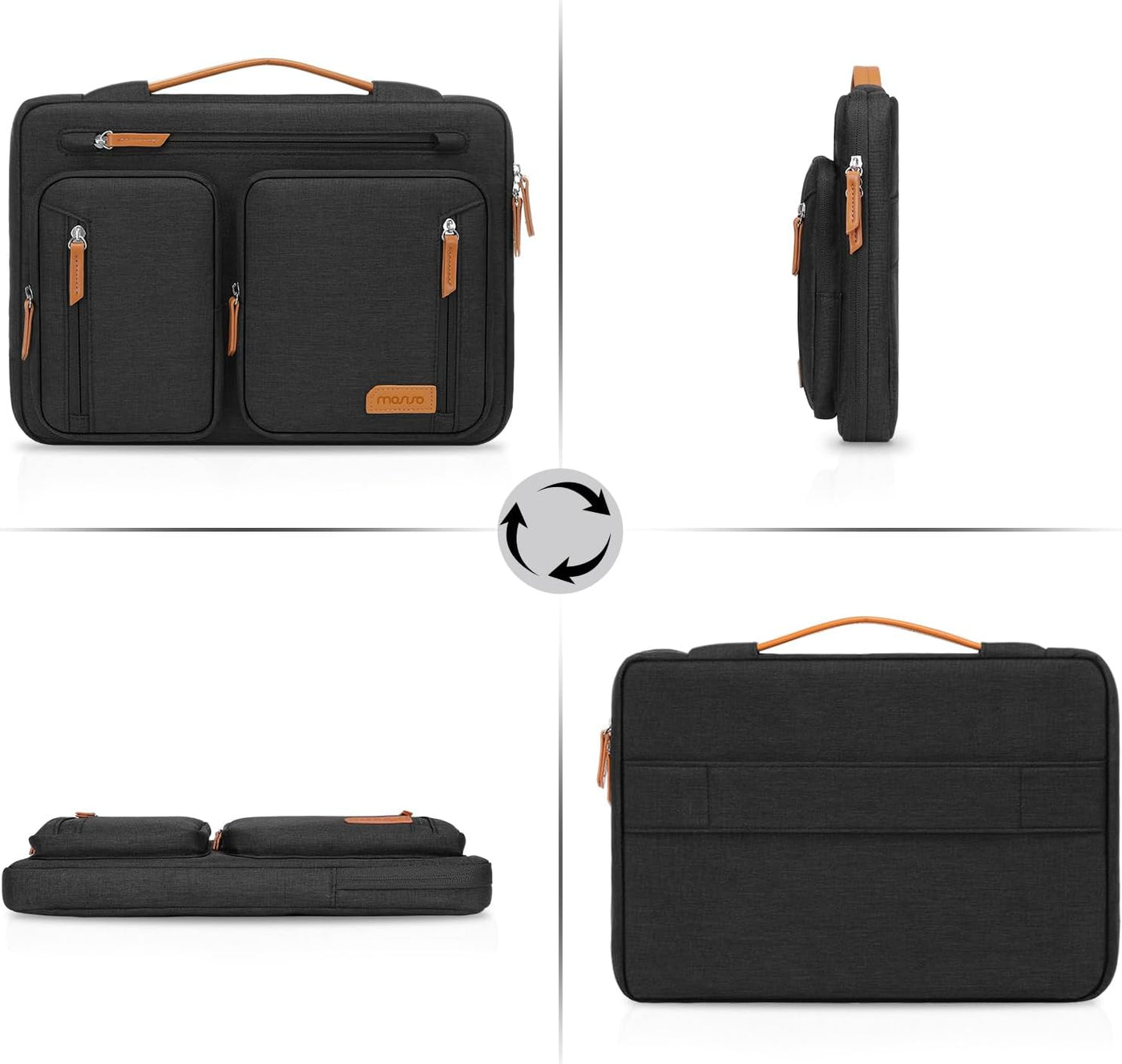 MOSISO Funda protectora para laptop 360 de 15.6 pulgadas, 15-16 pul...