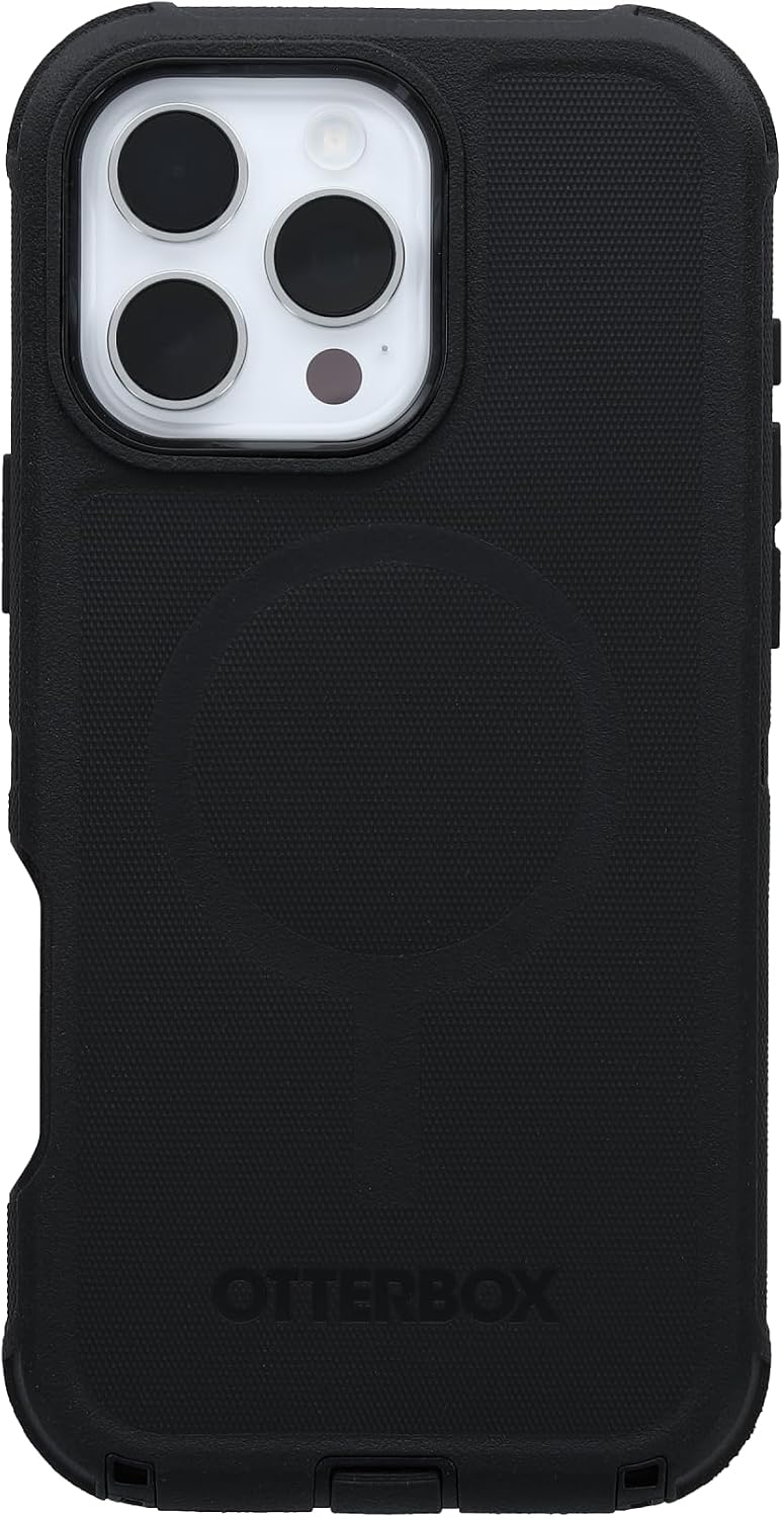 OtterBox Funda Defender Series para iPhone 16 Pro Max - Negro