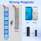 Azulejos magnéticos, 116 bloques de construcción magnéticos, bloques magnéticos de diamante 3D, juguetes de construcción para niños, juguetes educativos para niños y niñas de 3, 4, 5, 6, 7, 8