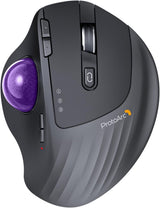 ProtoArc Ratón Trackball Inalámbrico, EM01 NL Ergonómico Bluetooth...