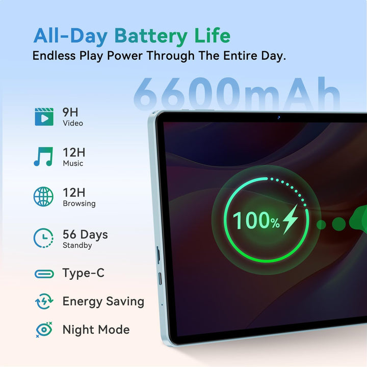 SVITOO Tablet Android de 10 pulgadas, tableta Android 16 para niños...