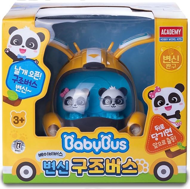 Academy BabyBus - Juguete transformador de autobús de