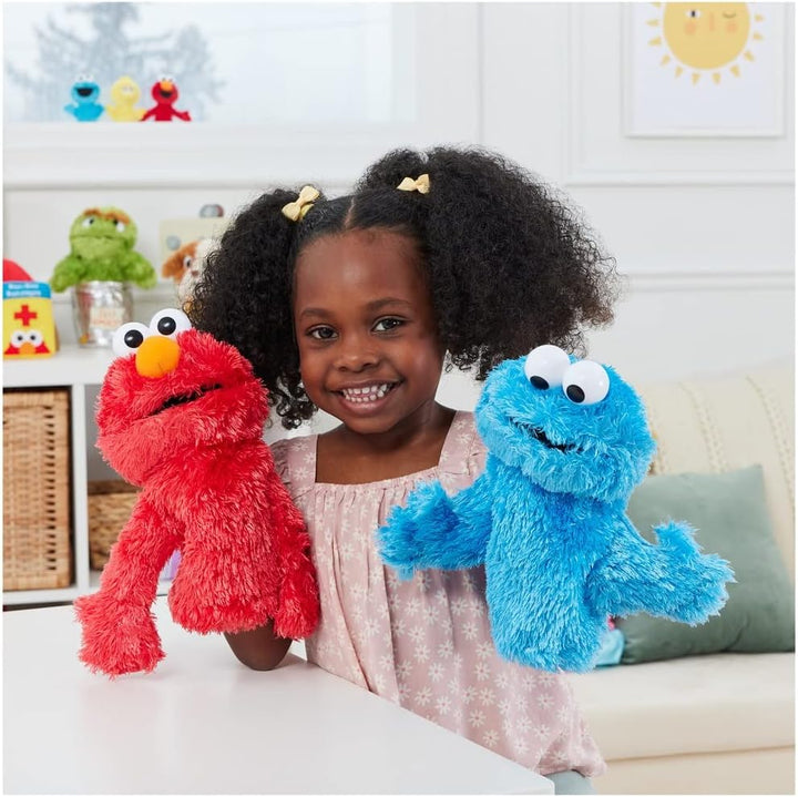 Barrio Sésamo Marioneta, Cookie Monster, 11 pulgadas, Azul
