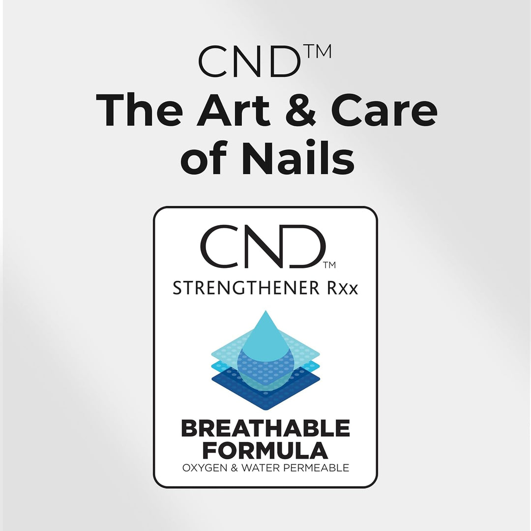 CND™ Fortalecedor RXx, fortalecedor de uñas para uñas más duras y f...