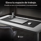 Spigen Almohadilla de escritorio de piel sintética con imanes de cable
