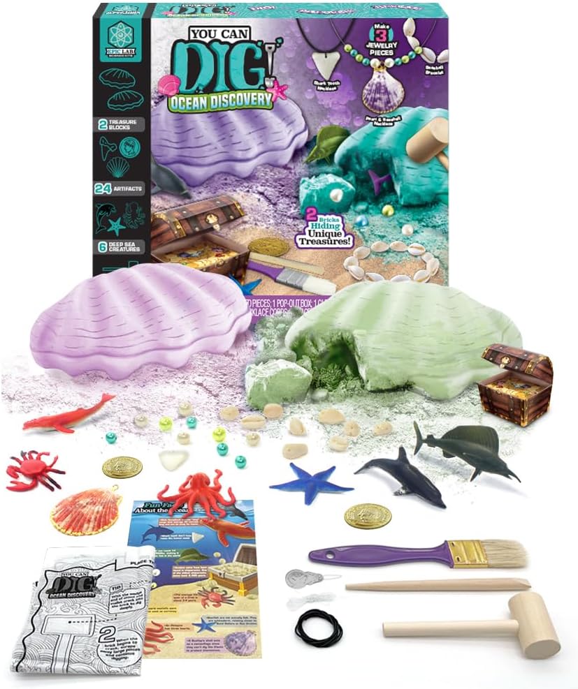 ArtSkills Epic Lab Dig Kit, Ocean Discovery STEM Treasure Hunting Science