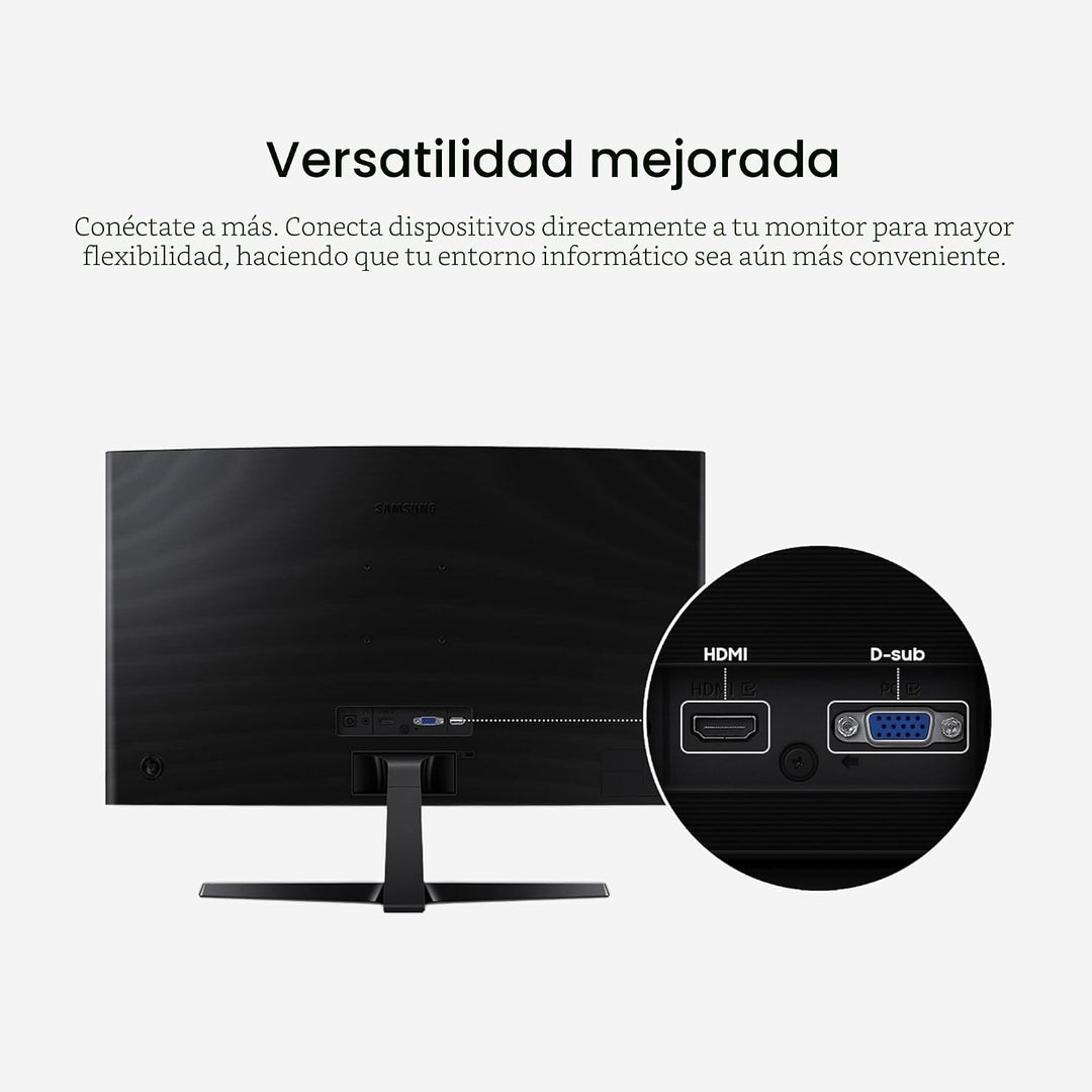 Samsung Essential S3 (S36GD) Series FHD 1800R - Monitor curvo para...