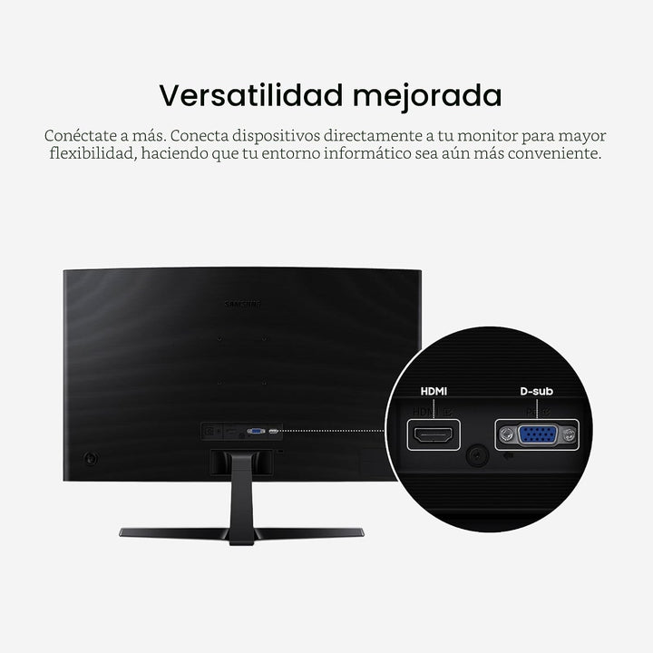 Samsung Essential S3 (S36GD) Series FHD 1800R - Monitor curvo para...