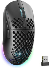 TMKB - Mouse inalámbrico para juegos, sensor óptico de 24000 DPI, b...