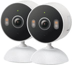 Tapo - Cámara de seguridad 2K 3MP para interiores\/exteriores - Det...
